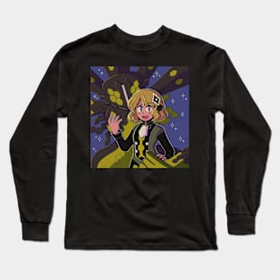 vaporwave anime aesthetic girl serena video game Long Sleeve T-Shirt